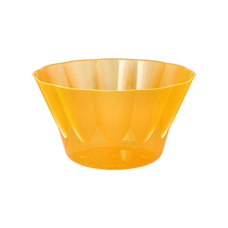 Dessertschalen PS rond 500ml Ø 13cm x 7,5cm Oranje - Horecavoordeel.com