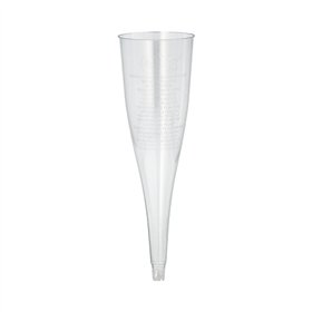 Glazen tops voor champagne (exclusief voetjes) 0,1 l Ø 5cm x 17,5cm Glashelder