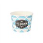 IJsbekers Karton rond 100ml Ø 7cm x 5,3cm Fruit - Horecavoordeel.com