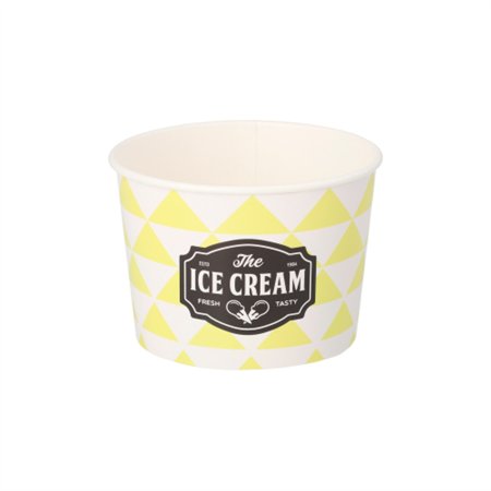IJsbekers Karton rond 150ml Ø 7,7cm x 5,5cm Fruit