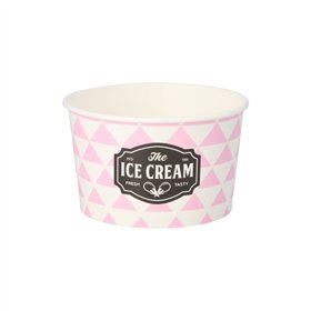 IJsbekers Karton rond 250ml Ø 10cm x 6cm Fruit