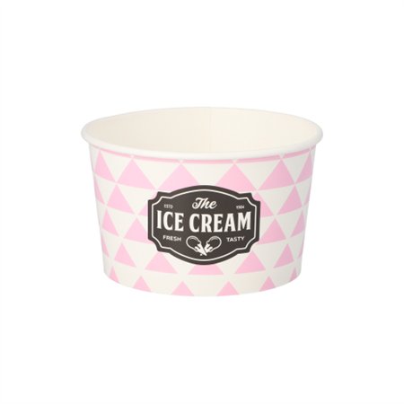 IJsbekers Karton rond 250ml Ø 10cm x 6cm Fruit