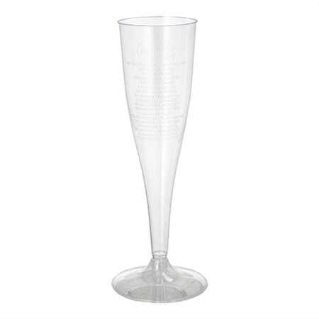 Glazen voor champagne PS 0,1 l Ø 5,1cm x 17cm Glashelder - Horecavoordeel.com