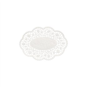 Taartranden ovaal 22cm x 15cm Wit - Horecavoordeel.com