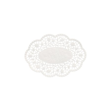 Taartranden ovaal 22cm x 15cm Wit - Horecavoordeel.com