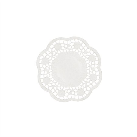 Druppelvangers rond Ø 10cm Wit - Horecavoordeel.com