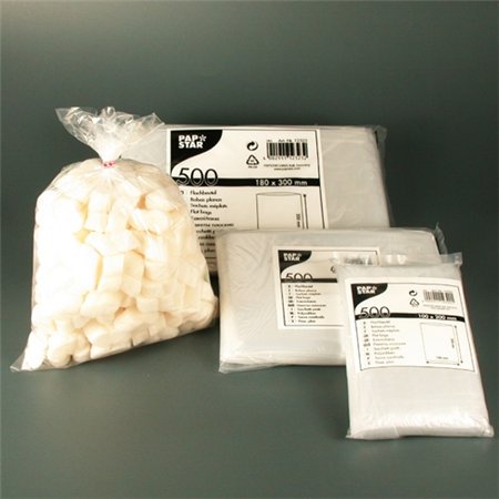 Poly-zak LDPE 24cm x 16cm Transparant