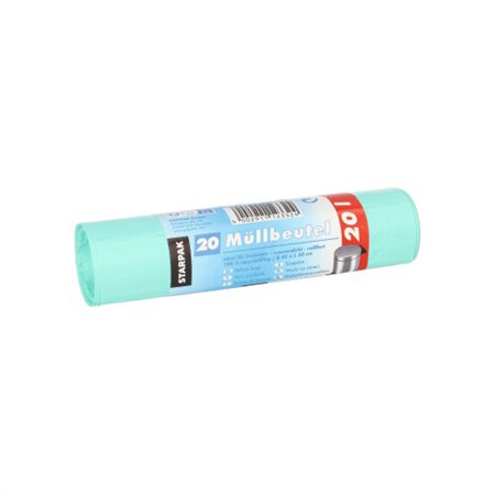 Pedaalemmerzakken HDPE 20 l 50cm x 45cm mint - Horecavoordeel.com