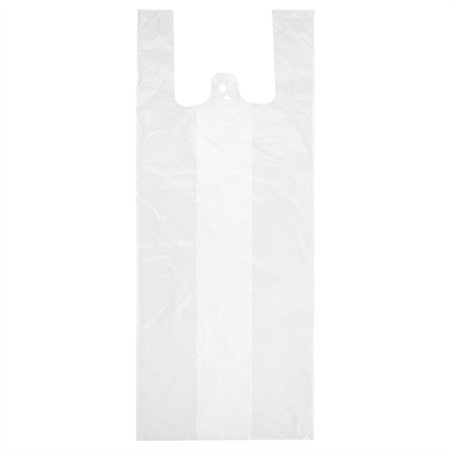 Hemddraagtassen HDPE 55cm x 22cm x 15cm Wit middel