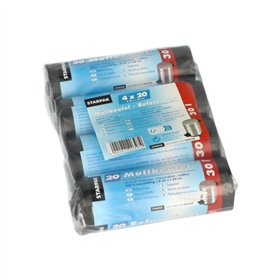 Pedaalemmerzakken LDPE 30 l 60cm x 50cm Grijs - Horecavoordeel.com