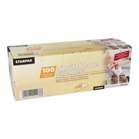 Spuitzakken 2,6 l 54cm x 26,5cm Transparant - Horecavoordeel.com