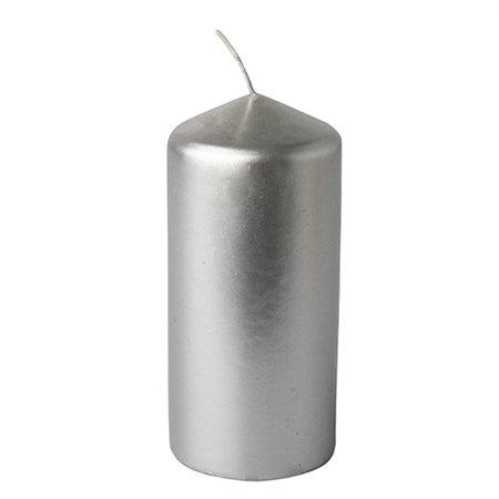 Stompkaars Ø 60mm x 130mm Zilver