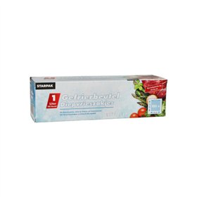 Diepvrieszakjes LLDPE 1 l 24cm x 16cm Transparant in dispenser doos