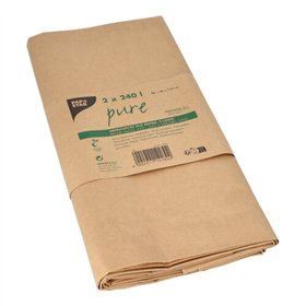 Compostzakken 2 laags 240 l 115cm x 80cm x 30cm Bruin