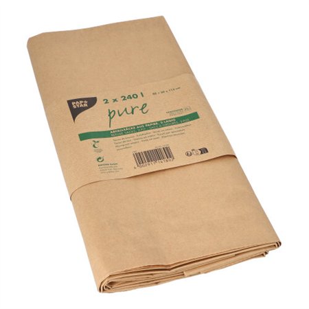 Compostzakken 2 laags 240 l 115cm x 80cm x 30cm Bruin