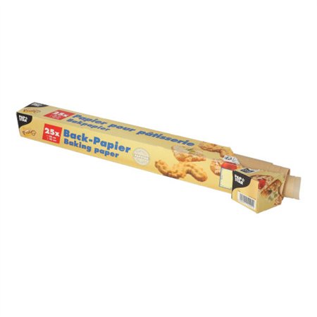 Bakpapier vellen 38cm x 42cm Bruin in vouwdoos - Horecavoordeel.com