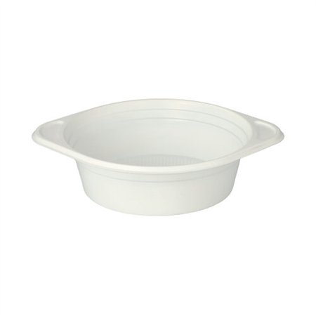 Soepkommen PP rond 500ml Ø 15,6cm x 4,5cm Wit met handvat - Horecavoordeel.com