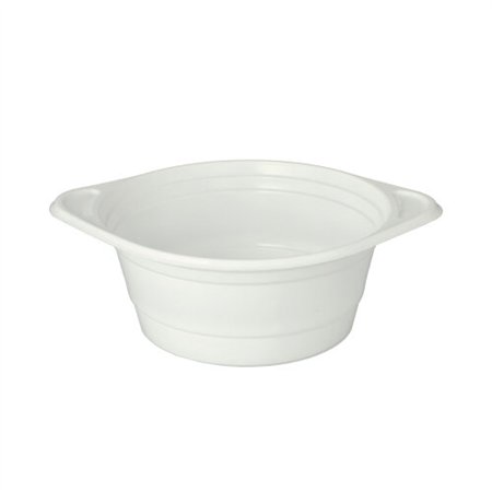 Soepkommen PP rond 750ml Ø 15,6cm x 6,5cm Wit met handvat - Horecavoordeel.com