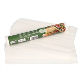 Boterhampapier 25cm x 30cm Wit - Horecavoordeel.com