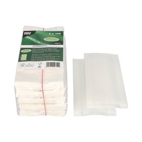 Boterhampapier 21cm x 10cm x 3cm Wit vetvrij - Horecavoordeel.com