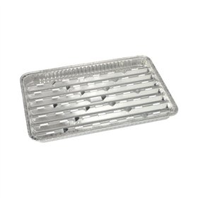 Aluminium grillschalen rechthoekig 2,5cm x 23cm x 34cm