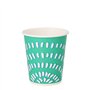 Kartonnen drinkbekers voor koude dranken 0,2 l Ø 8cm x 8,8cm