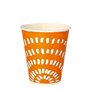 Kartonnen drinkbekers voor koude dranken 0,25 l Ø 8,97cm x 10cm Wit - Horecavoordeel.com