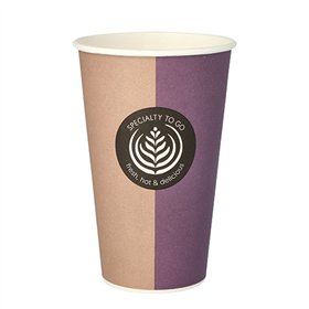 Drinkbekers Karton To Go 0,4 l Ø 9cm x 13,5cm
