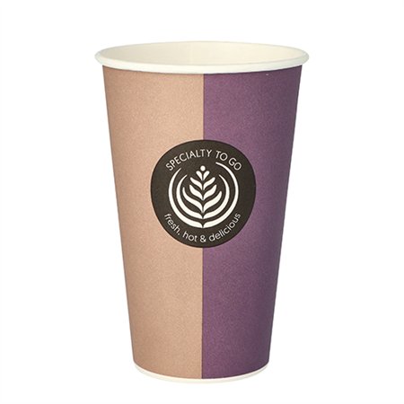 Drinkbekers Karton To Go 0,4 l Ø 9cm x 13,5cm