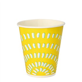 Kartonnen drinkbekers voor koude dranken 0,3 l Ø 8,97cm x 10 Wit