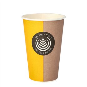 Drinkbekers Karton To Go 0,3 l Ø 8cm x 11,6cm