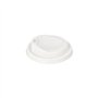 Deksel PS To Go rond Ø 8cm x 2cm Wit - Horecavoordeel.com