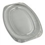Catering serveerschalen Aluminium ovaal 54,7cm x 35,8cm