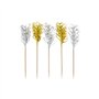 Decoprikkers 10,5cm Frills goud/Zilver - Horecavoordeel.com