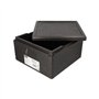 Transportboxen EPP 41cm x 41cm x 24cm Zwart Pizza