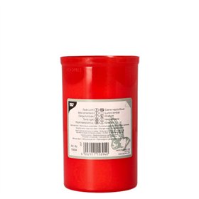 Grafkaarsen T3 Ø 6,4cm x 10cm rode houder