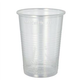 Drinkbekers PP 0,4 l Ø 9,5cm x 12,2cm Transparant met schuimkraag