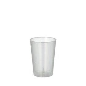 Drinkbekers PP 0,1 l Ø 5,2cm x 7,4cm Transparant Onbreekbaar