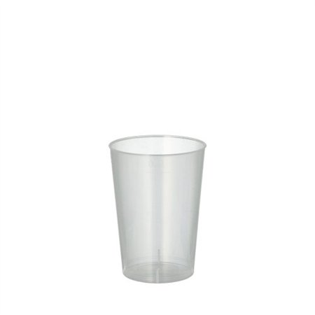 Drinkbekers PP 0,1 l Ø 5,2cm x 7,4cm Transparant Onbreekbaar