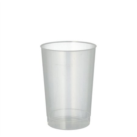 Drinkbekers PP 0,2 l Ø 6,8cm x 9,8cm Transparant Onbreekbaar
