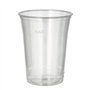 Bekers PS 0,4 l Ø 9,5cm x 12cm Transparant met schuimkraag - Horecavoordeel.com
