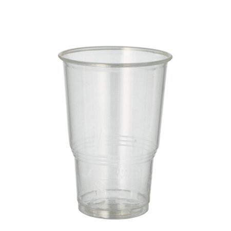 Drinkbekers voor koude dranken PLA Pure 0,25 l Ø 7,8cm x 11cm Glashelder met schuimkraag