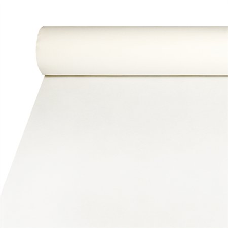 Tafelkleed Airlaid 20 m x 1,2 m Wit