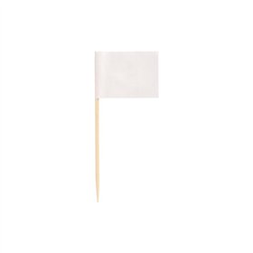 Decoprikkers 8cm Wit