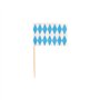 Decoprikkers 8cm Beiers Blauw - Horecavoordeel.com