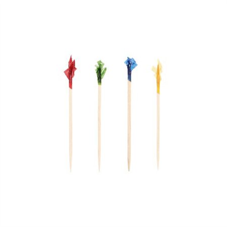 Decoprikkers 6,8cm kleuren assortiment Frills