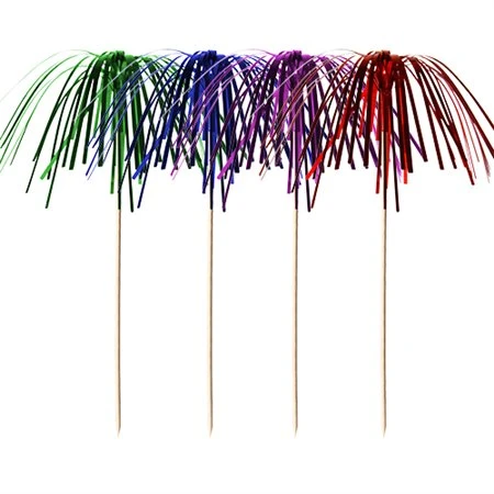 Decoprikkers 15,5cm verschillende kleuren Vuurwerk - Horecavoordeel.com