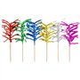 Decoprikkers 12cm verschillende kleuren Palm Leaf