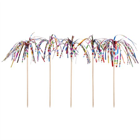 Decoprikkers 15,5cm Vuurwerk multicolor - Horecavoordeel.com