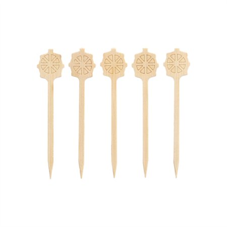 Fingerfood Amuse spiesjes 9cm Stearing wheel - Horecavoordeel.com